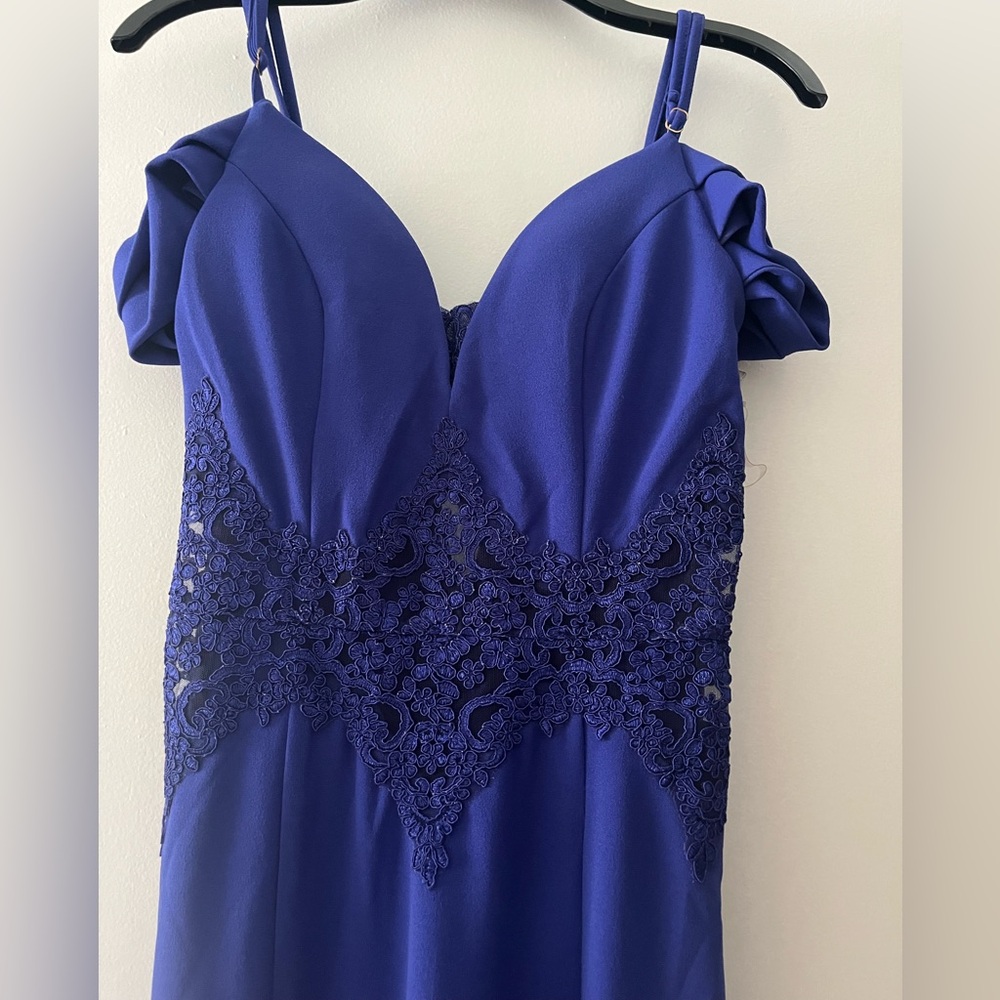 Periwinkle evening dress - Picture 7 of 10